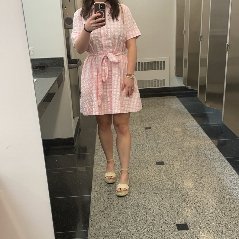 Lisa Marie Fernandez for Target Pink Gingham Sun Dress